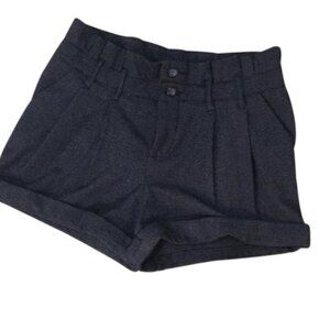 FREE PEOPLE Professional Loose Cuffed Gray Shorts Size 2